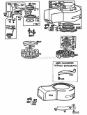 Blower Hsgs Vertical Pull Diagram and Parts List for 093508-5173-99  Briggs and Stratton Engine